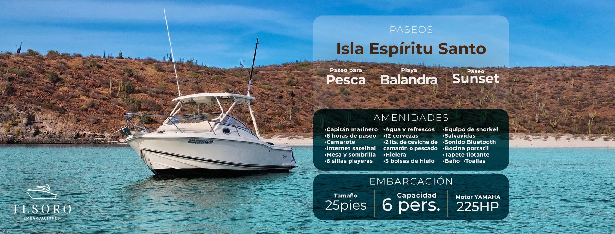 Embarcación Tesoro
